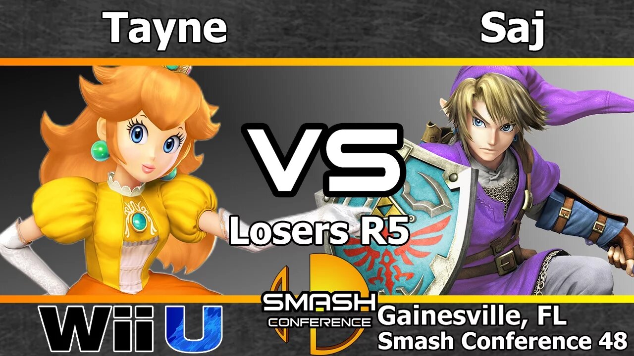 Tayne (Peach) vs. Saj (Link) - Losers R5 - SC48