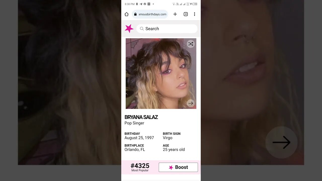 HAPPY 25 BIRTHDAY BRYANA SALAZ