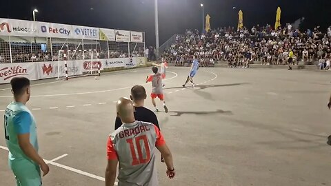 Mario Ljubić postiže treći pogodak za Privalj