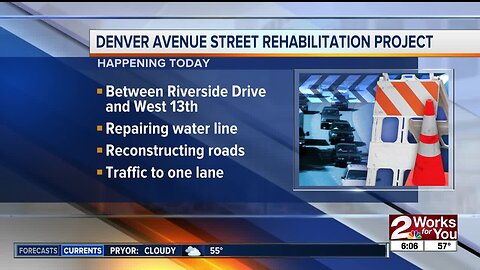 Denver Avenue street rehabilitation project