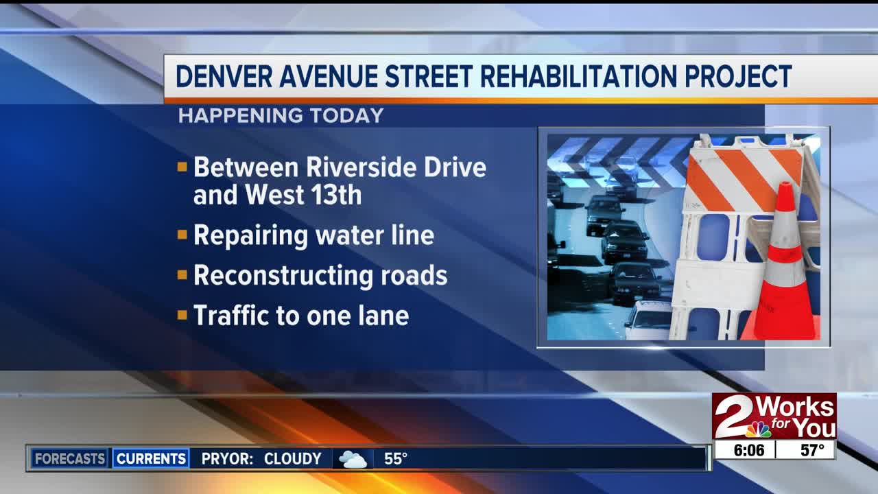 Denver Avenue street rehabilitation project