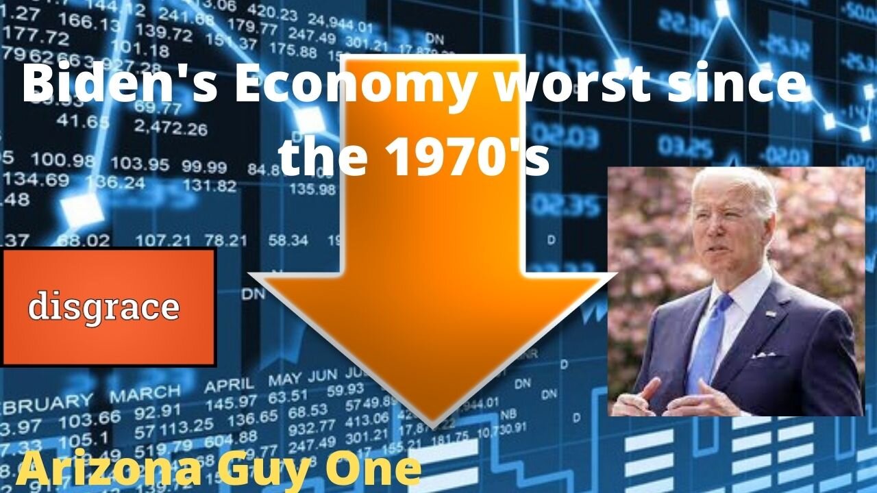 The worst economy since 1970...Biden's America