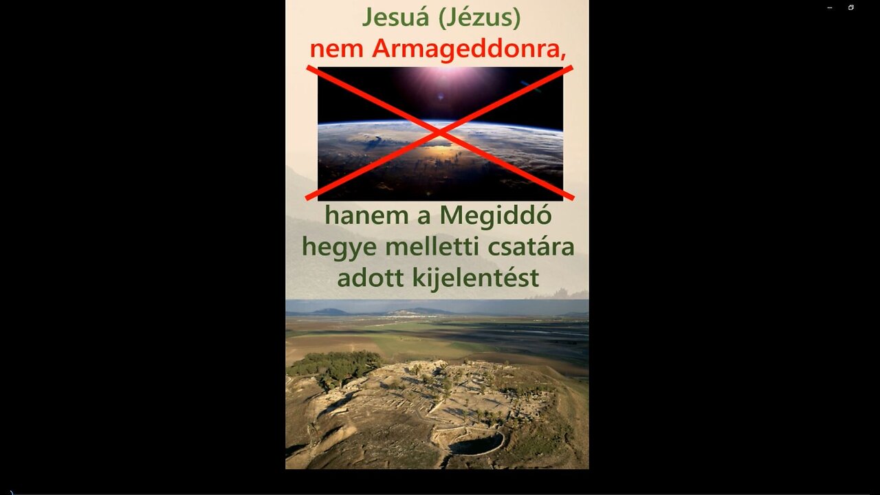 Nem Armageddon, Meggidó hegye