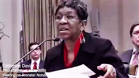 Catherine Davis: Hearing on Prenatal Nondiscrimination Act (PRENDA)
