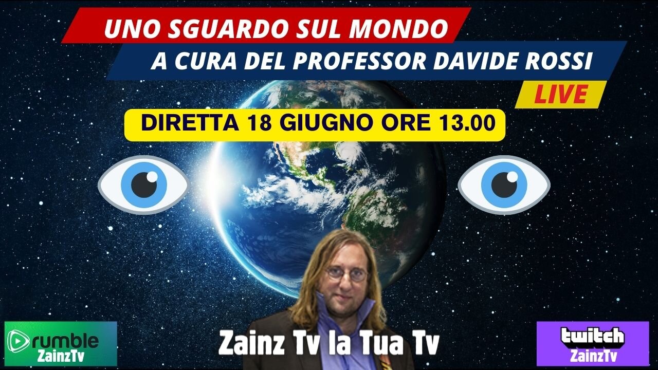 Le Dirette di #Zainz - uno sguardo sul mondo