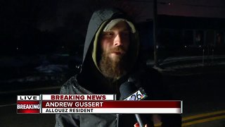 Brown County road closures and evacuations
