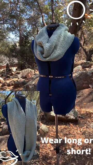 Tunisian Crochet Scarf