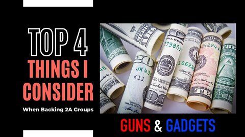 Top 4 Things I Consider When Backing 2A Groups