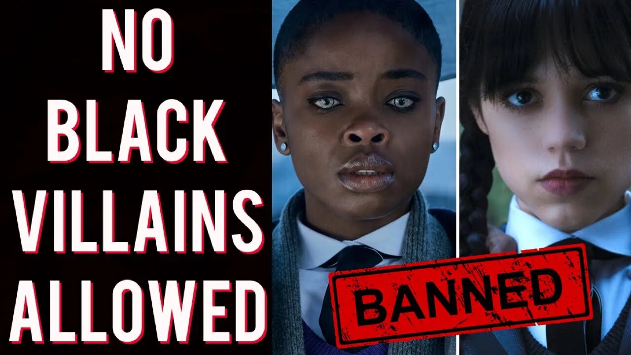 Netflix’s Wednesday has IDIOTS calling for black people to be FIRED! Not ALLOWED to play villains!