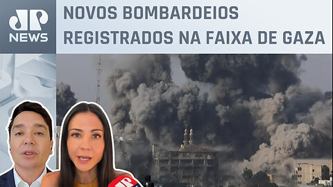 Governo de Israel diz ter destruído defesa do Hamas; Amanda Klein e Claudio Dantas analisam