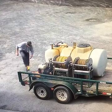 Guy Tries To Put A Fire Down With His Shoes