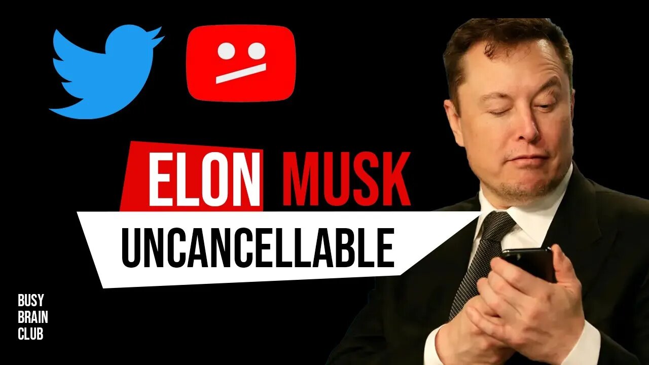 Elon Musk is now UNCANCELLABLE!? and we are being manipulated