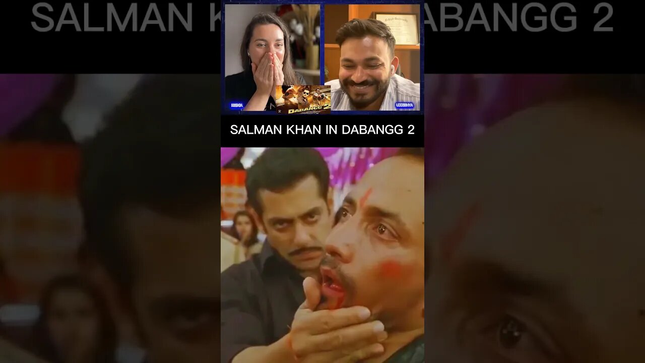 Salman khan in DABANGG 2! #bollywoodreaction #salmankhan #reactionvideo