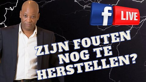 Zijn fouten nog te herstellen?