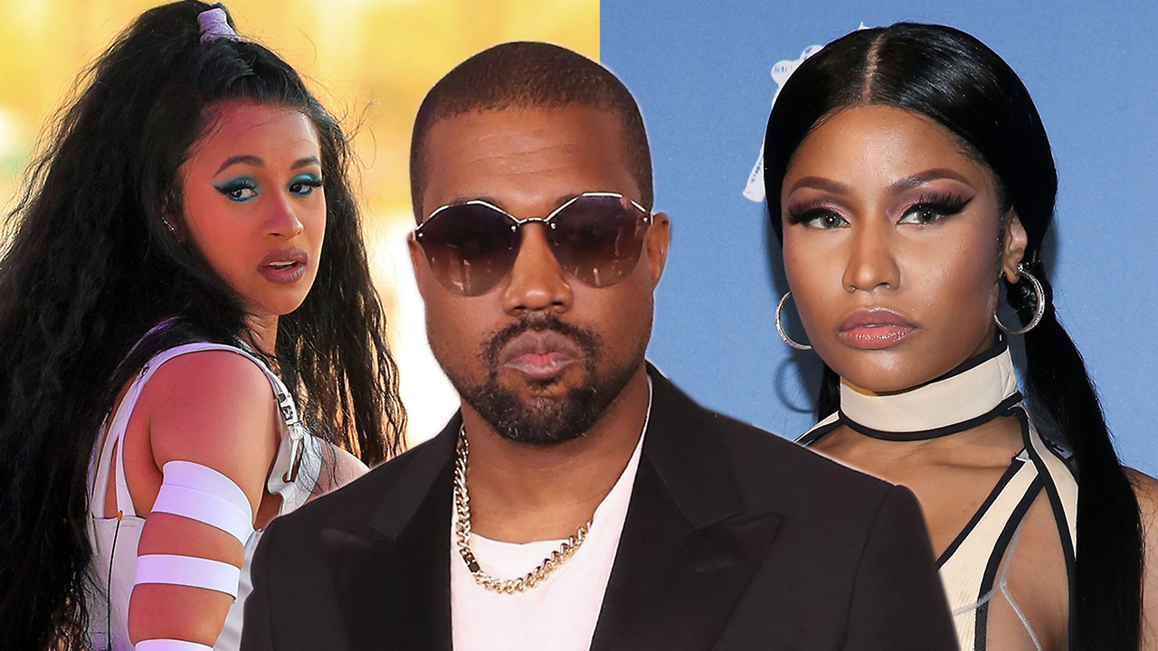 Kanye West Steps in to End Cardi B and Nicki Minaj Feud