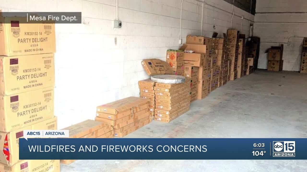 Fire officials give warning about firework safety headed into 4th of July