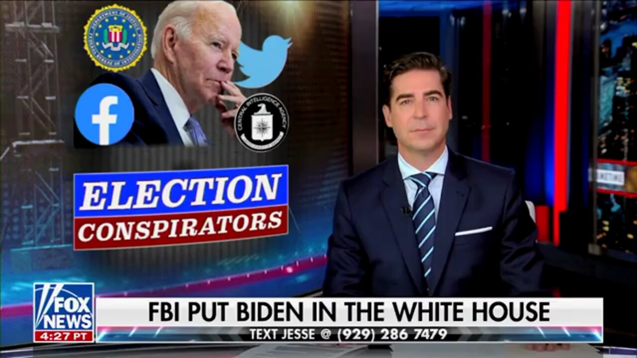 FBI PUT BIDEN IN THE WHITE HOUSE