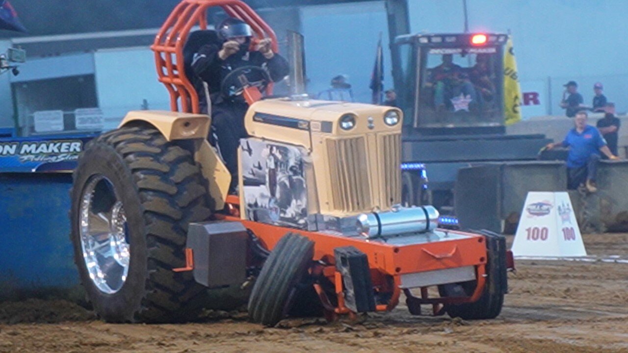 Hot Farm Tractor Pulling Buck Motorsports Park Friday Sept 2024