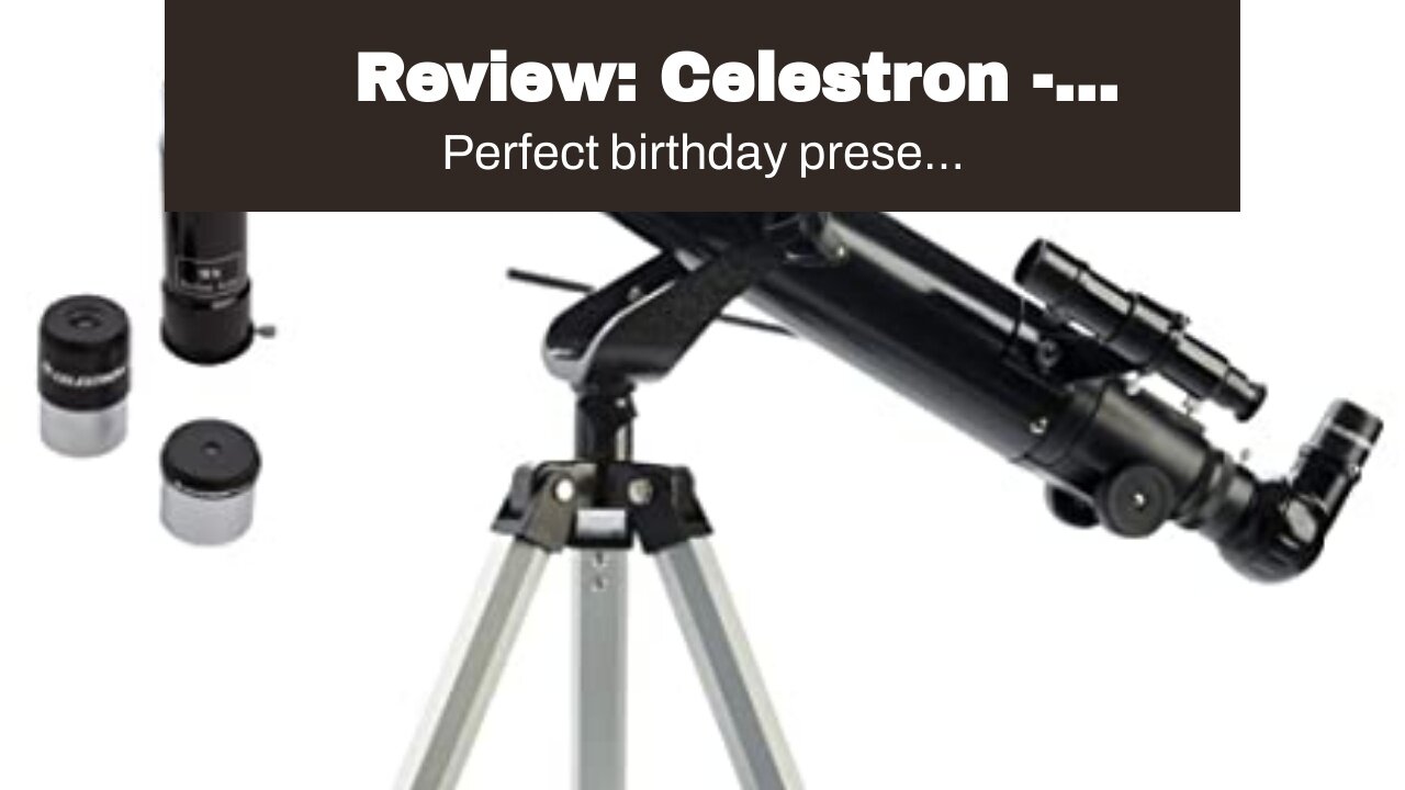 Review: Celestron - PowerSeeker 70AZ Telescope - Manual Alt-Azimuth Telescope for Beginners - C...