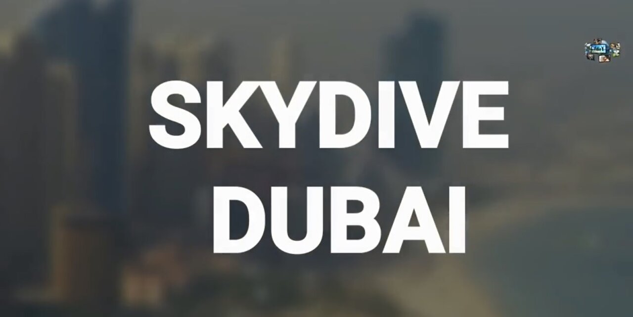 SKYDIVE DUBAI- Dream Jump!