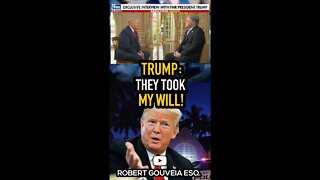 Trump: They Took My Will! #shorts
