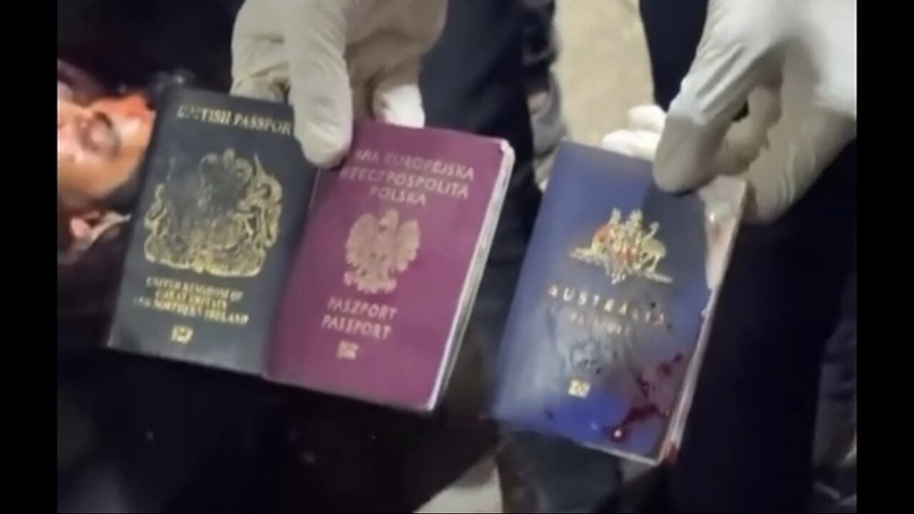 Some of the Bodies jEEWs Murdered from the World Central Kitchen