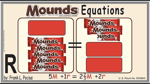 R2_MOUNDS(notation) 5M+1r=2.67M+2r _ SOLVE BASIC EQUATIONS _ SOLVE BASIC WORD PROBLEMS