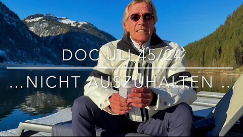 15.11.24..🚑🇪🇺DOC ULI👉45/24"NICHT AUSZUHALTEN .." 🇪🇺🚑..🇨🇭🇦🇹🇩🇪