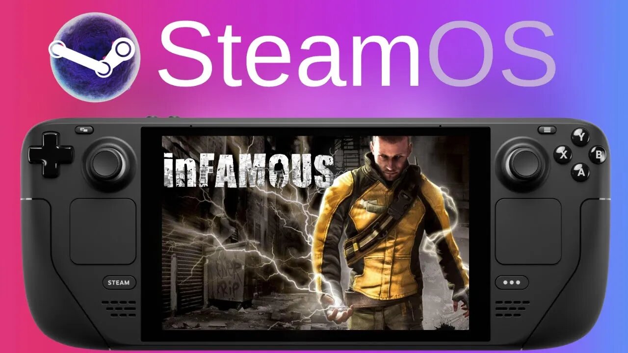 Infamous (RPCS3) PS3 Emulation | Steam Deck | Steam Deck