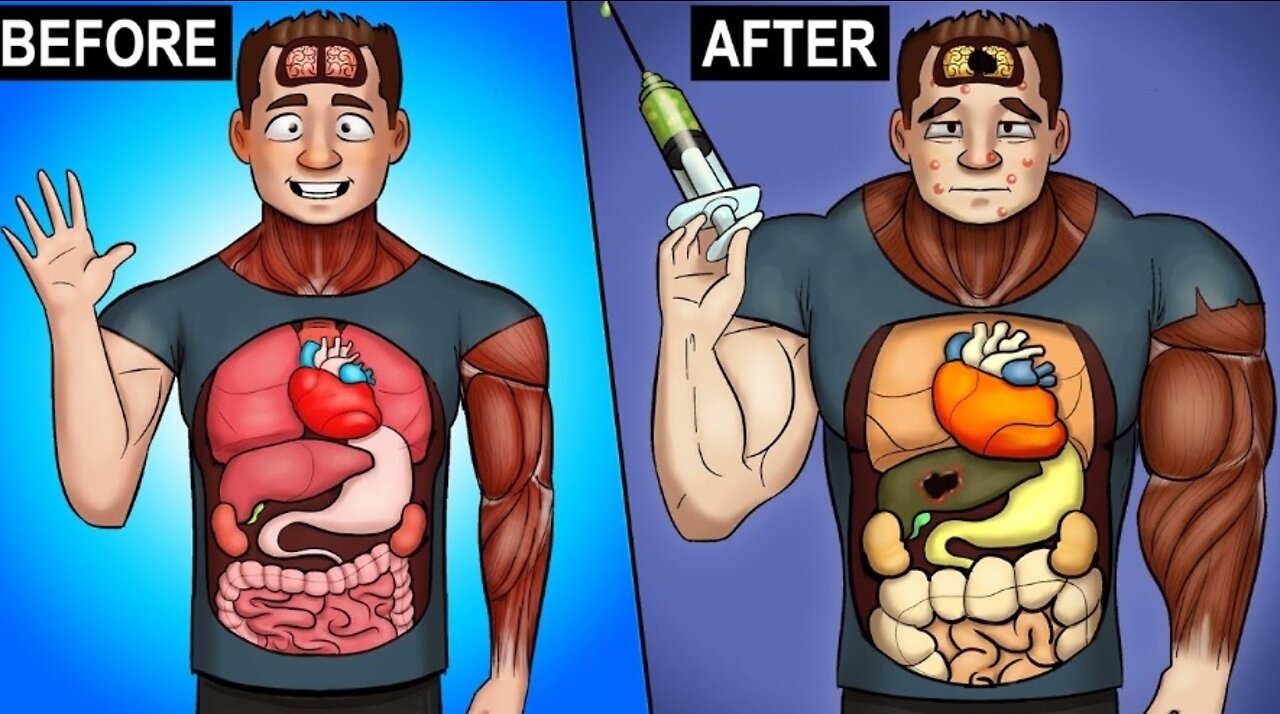 What happened when your body on steroids ?