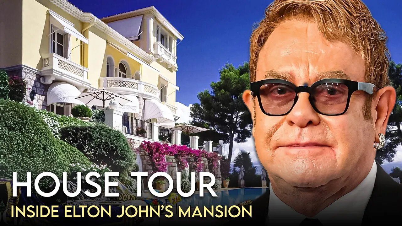 Elton John | House Tour | $33 Million Beverly Hills Mansion & More