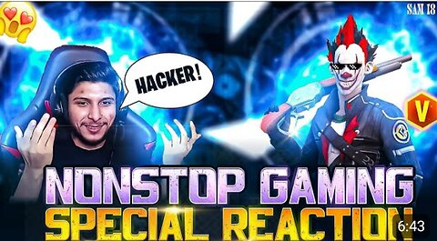 NONSTOP GAMING REACTED ON THE FASTEST PLAYER EVER | HACKER OR WHATT