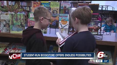 Quakenbooks is a non-profit, student-run bookstore at Orchard Park Elementary in Carmel