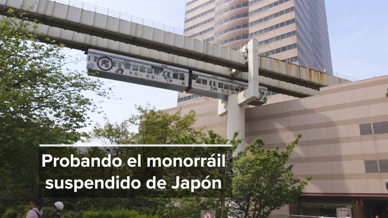Probamos el monorraíl japonés más curioso