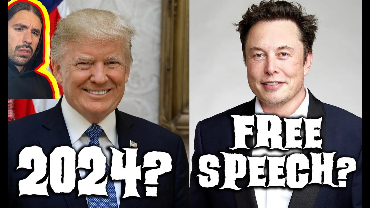 Trump 2024, Elon Musk Twitter Reign Begins & Says Alex Jones Is A “No”!