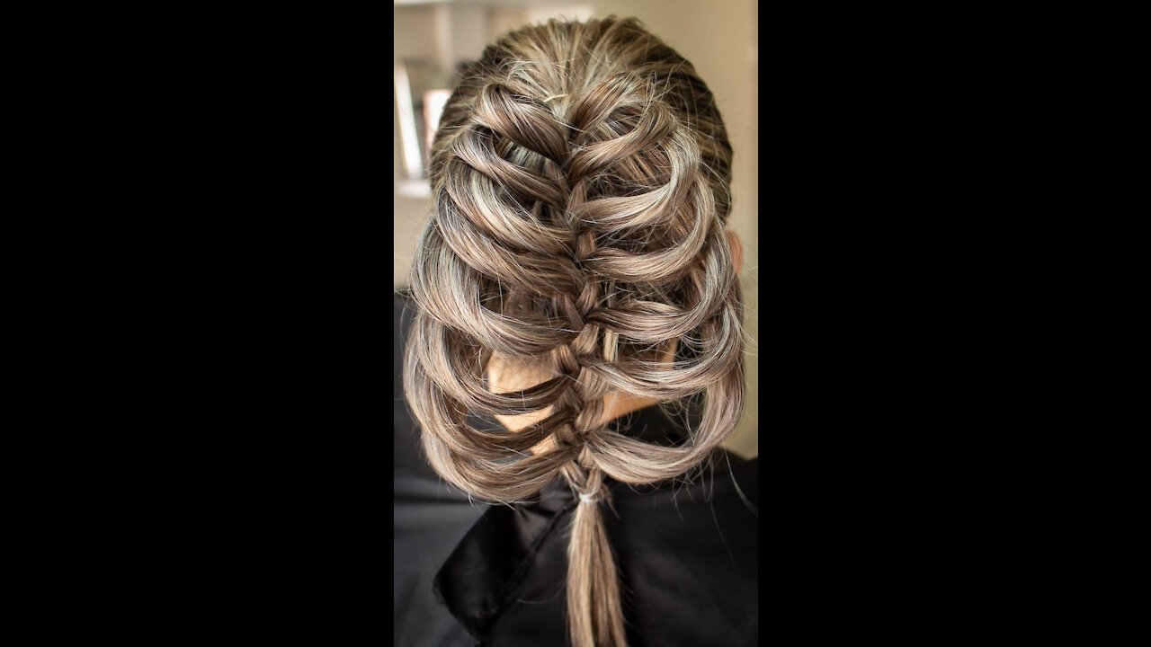 Smooth Hairstyles with Braid (Adam's Rib)