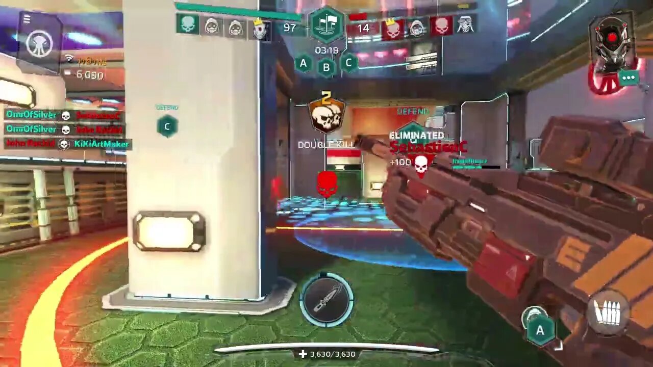 Modern Combat Versus specialist arena with Seven in Stadium