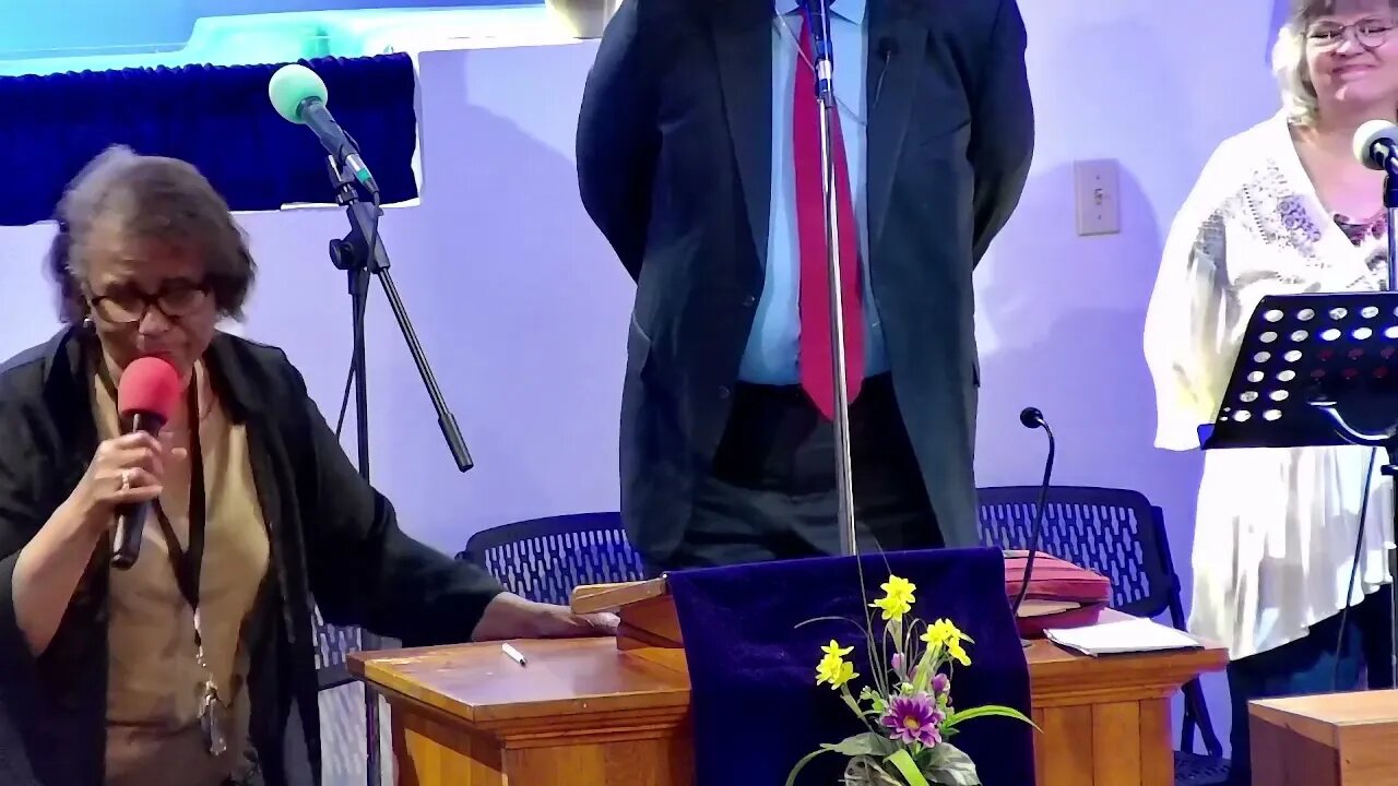 "God Wants To Revive You" Sunday Morning Service by assistant Pastor Avon Lynch. 26 MAR 2023