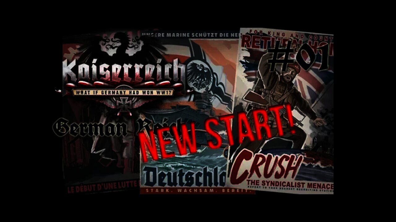 Hearts of Iron IV Kaiserreich - Germany 01 - New Start!