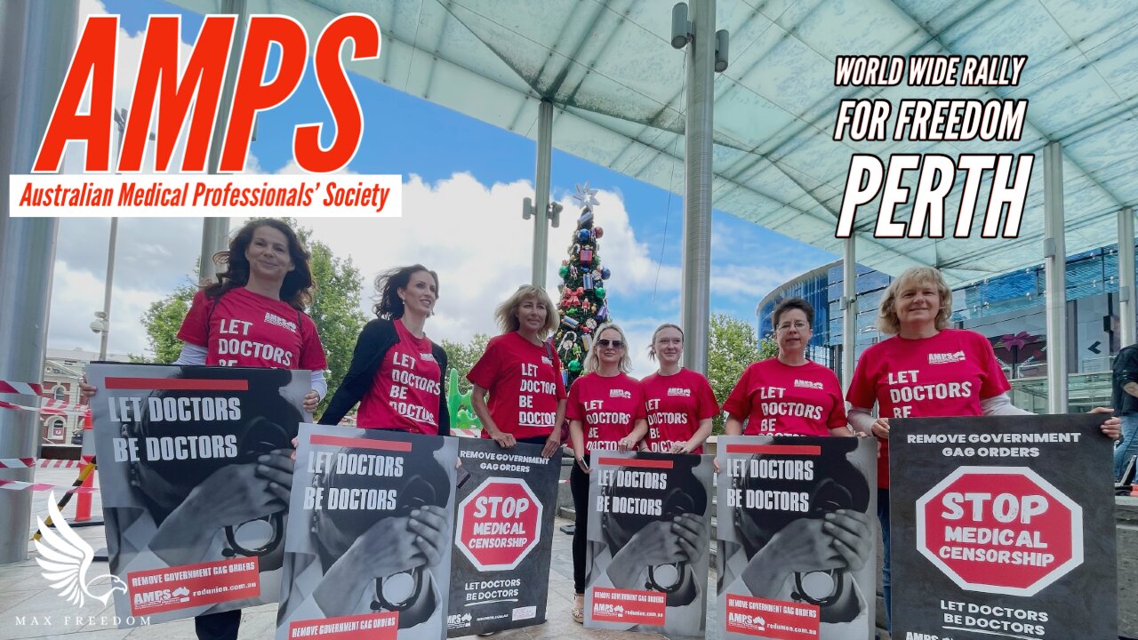 AMPS At The World Wide Rally For Freedom Perth