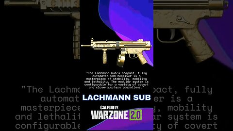 BEST Lachmann Sub Class in Warzone 2 😲 #shorts