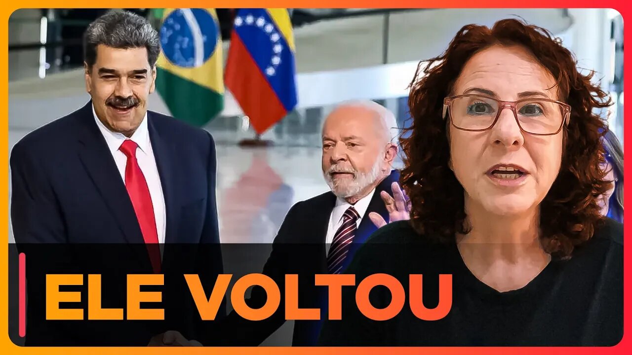 Ele voltou... A visita de Nicolas Maduro ao Brasil.