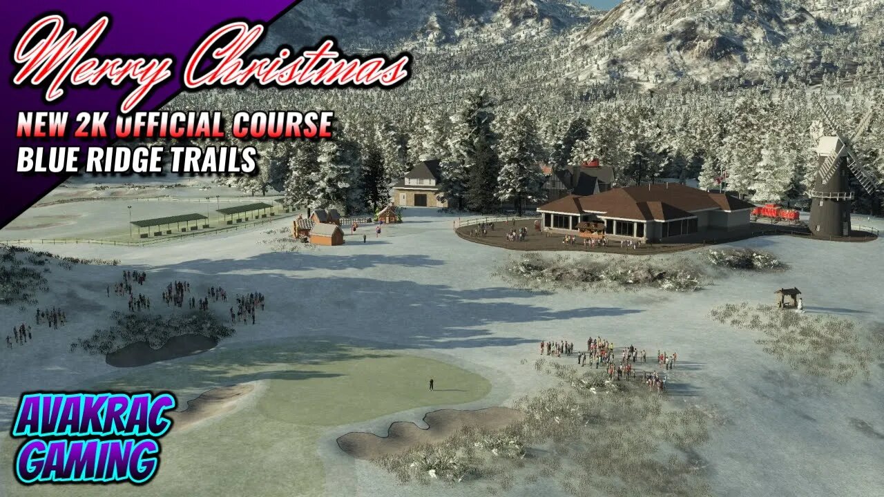 PGA TOUR 2K23 - Blue Ridge Trails (Course Playthrough)