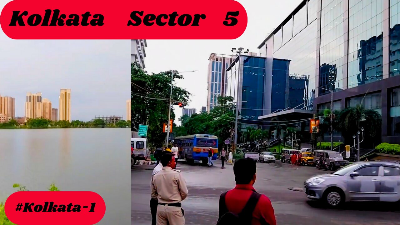 "Exploring the Tech Hub of Kolkata: Roaming Through the Vibrant Streets of Sector 5" || #munnavlogtv