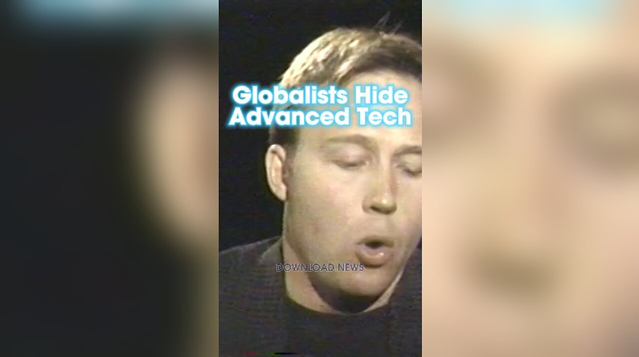 Alex Jones: The Globalists Are Hiding Advanced Technology To Keep Humans Enslaved - 1990s