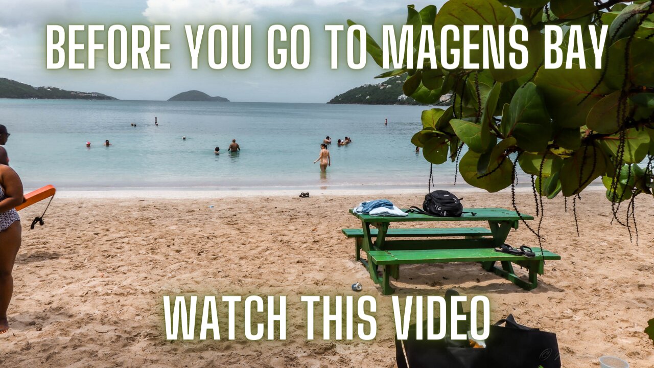 Vlog #5 First off St.Thomas Magens Bay, There is something I need to tell you before you visit here.