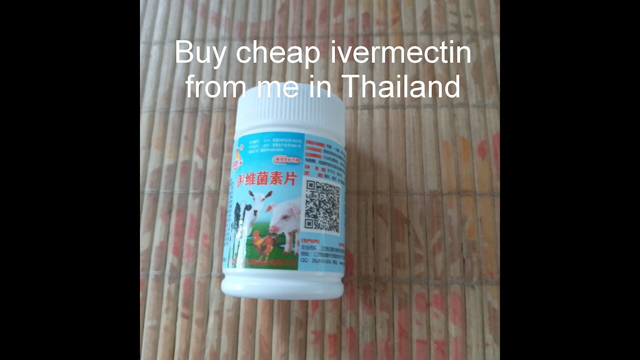 Om du är rädd för Omricon så köp Ivermectin från mig i Thailand