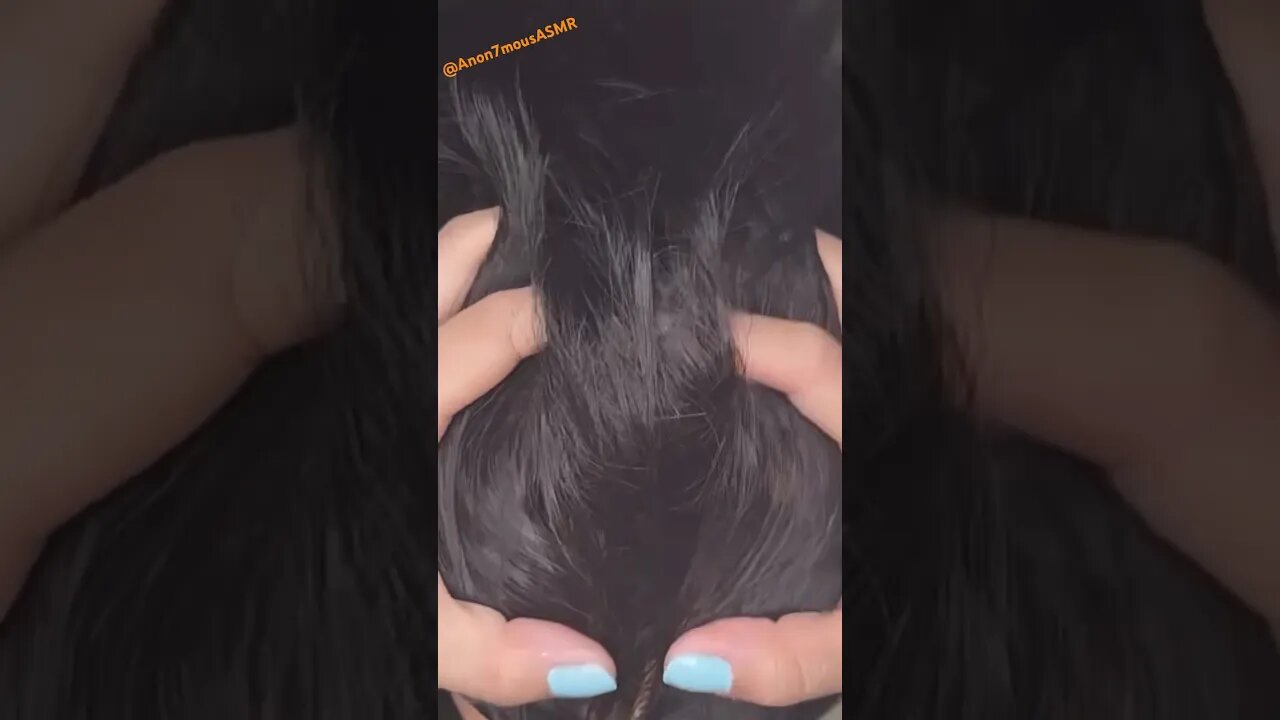 Scalp Massage 💆🏽‍♀️ ~ ASMR No Talking #asmr #asmrsounds #anon7mousasmr