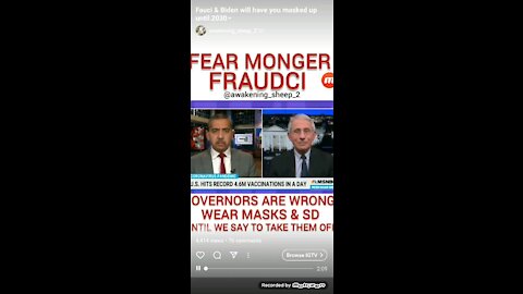Fauci is a fraud!