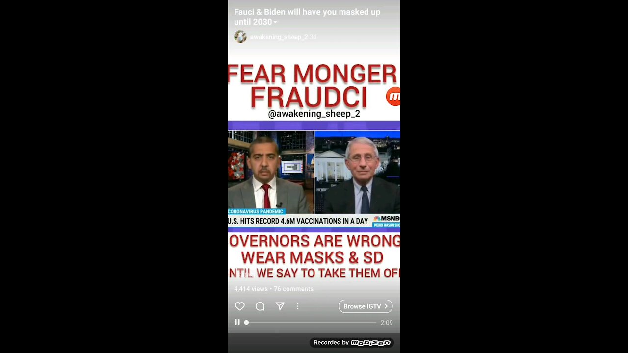 Fauci is a fraud!